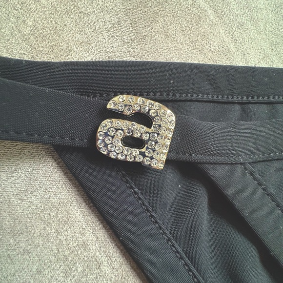 NWT Alexander Wang Bikini Bottom with Diamante Logo. - Picture 4 of 8